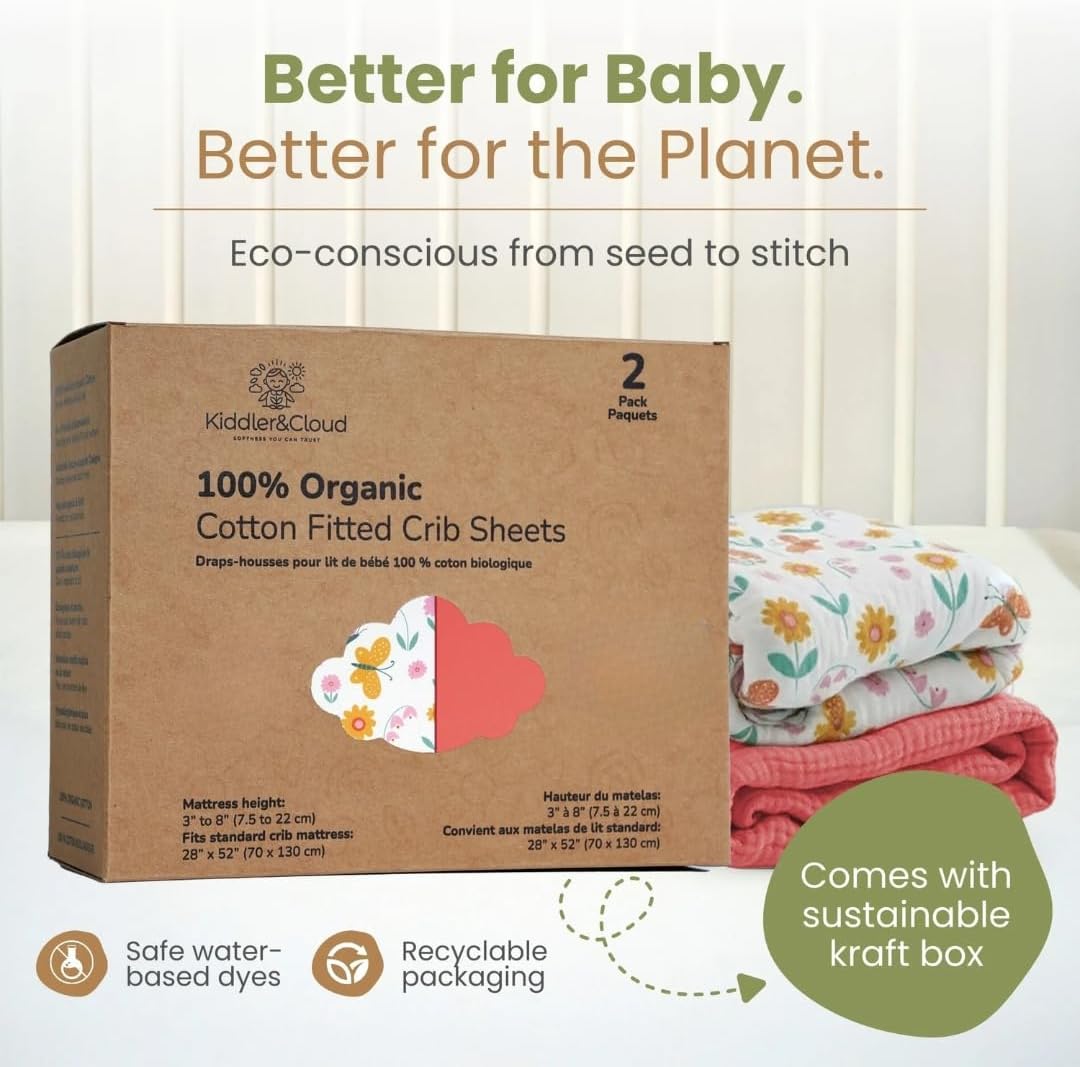 Wildflower Bloom – Crib Sheets