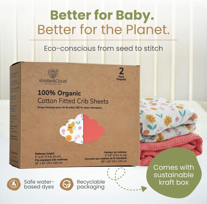 Wildflower Bloom – Crib Sheets