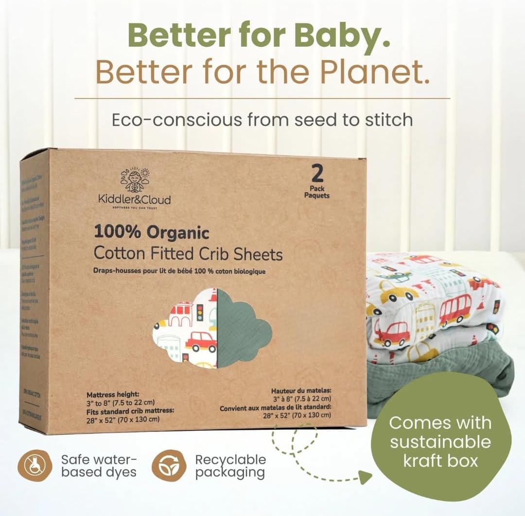 Urban Adventure – Crib Sheets