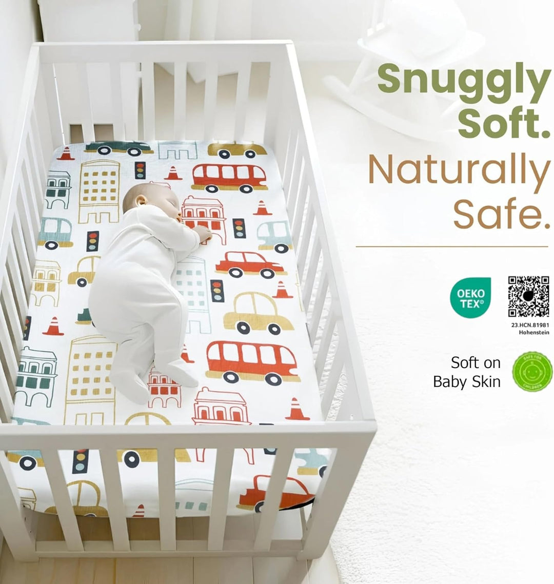 Urban Adventure – Crib Sheets