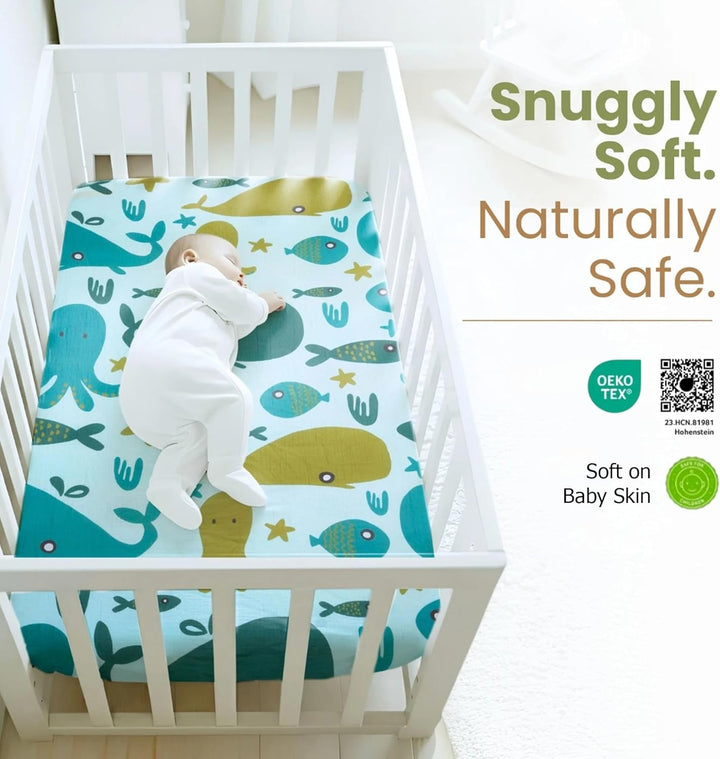 Ocean Friends – Crib Sheets