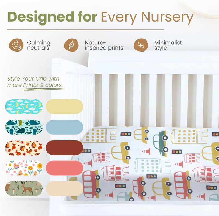 Urban Adventure – Crib Sheets