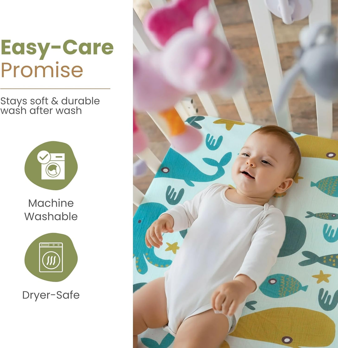 Ocean Friends – Crib Sheets