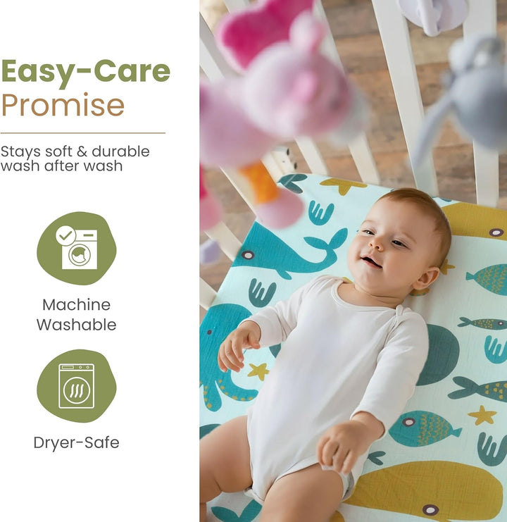 Ocean Friends – Crib Sheets