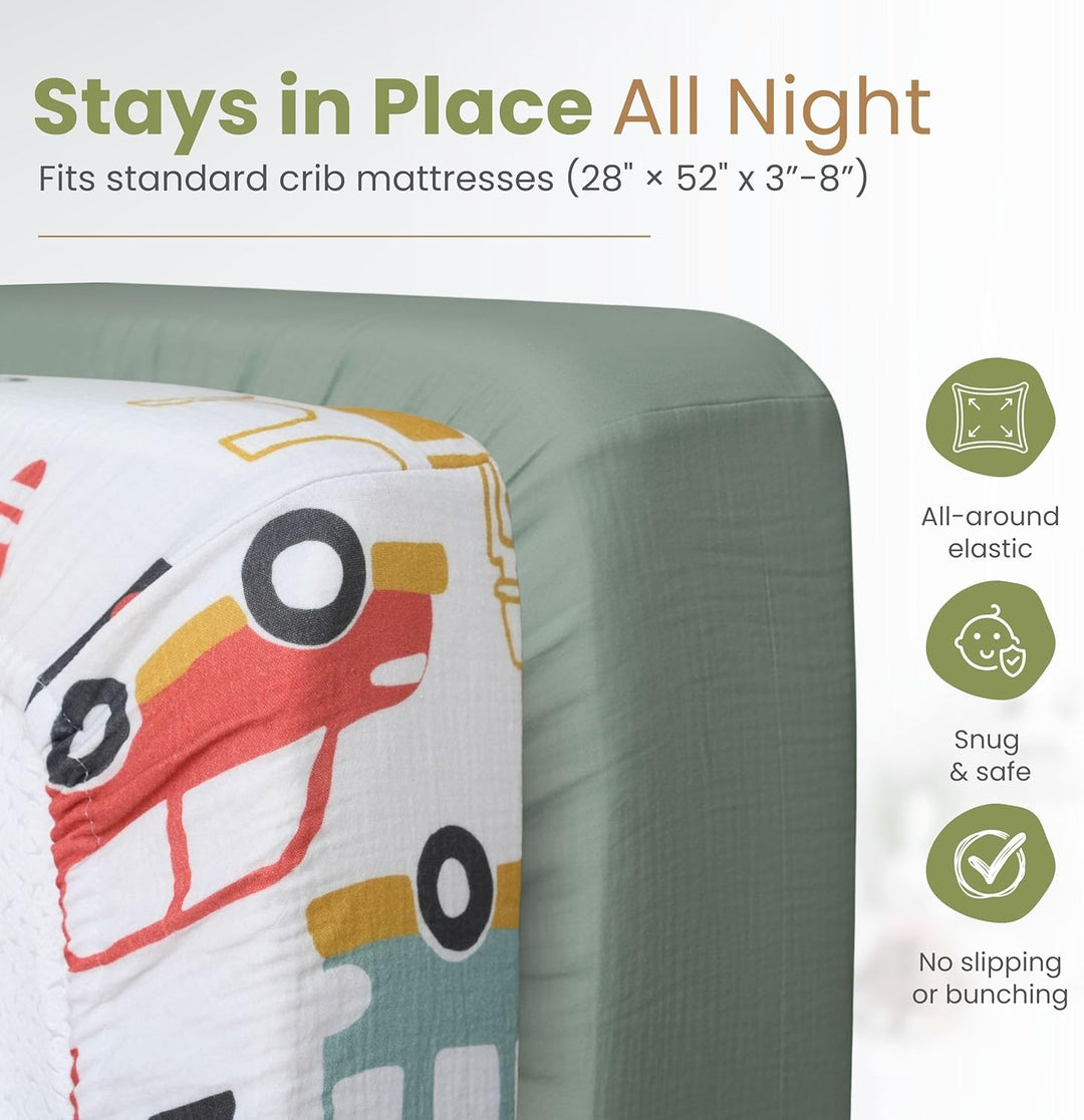 Urban Adventure – Crib Sheets