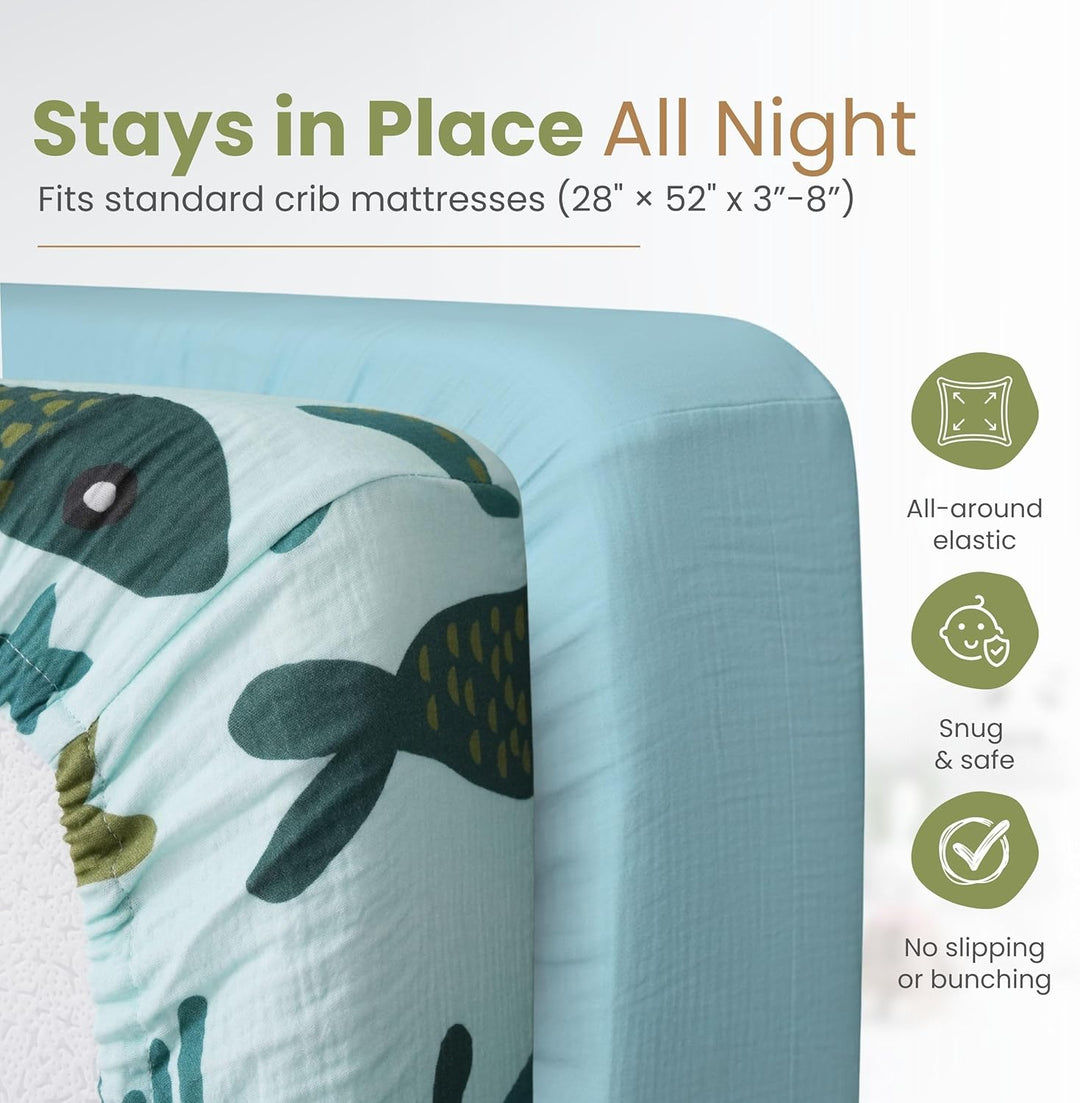 Ocean Friends – Crib Sheets