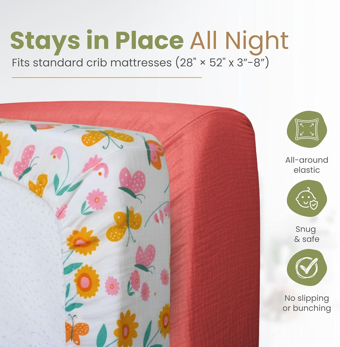 Wildflower Bloom – Crib Sheets