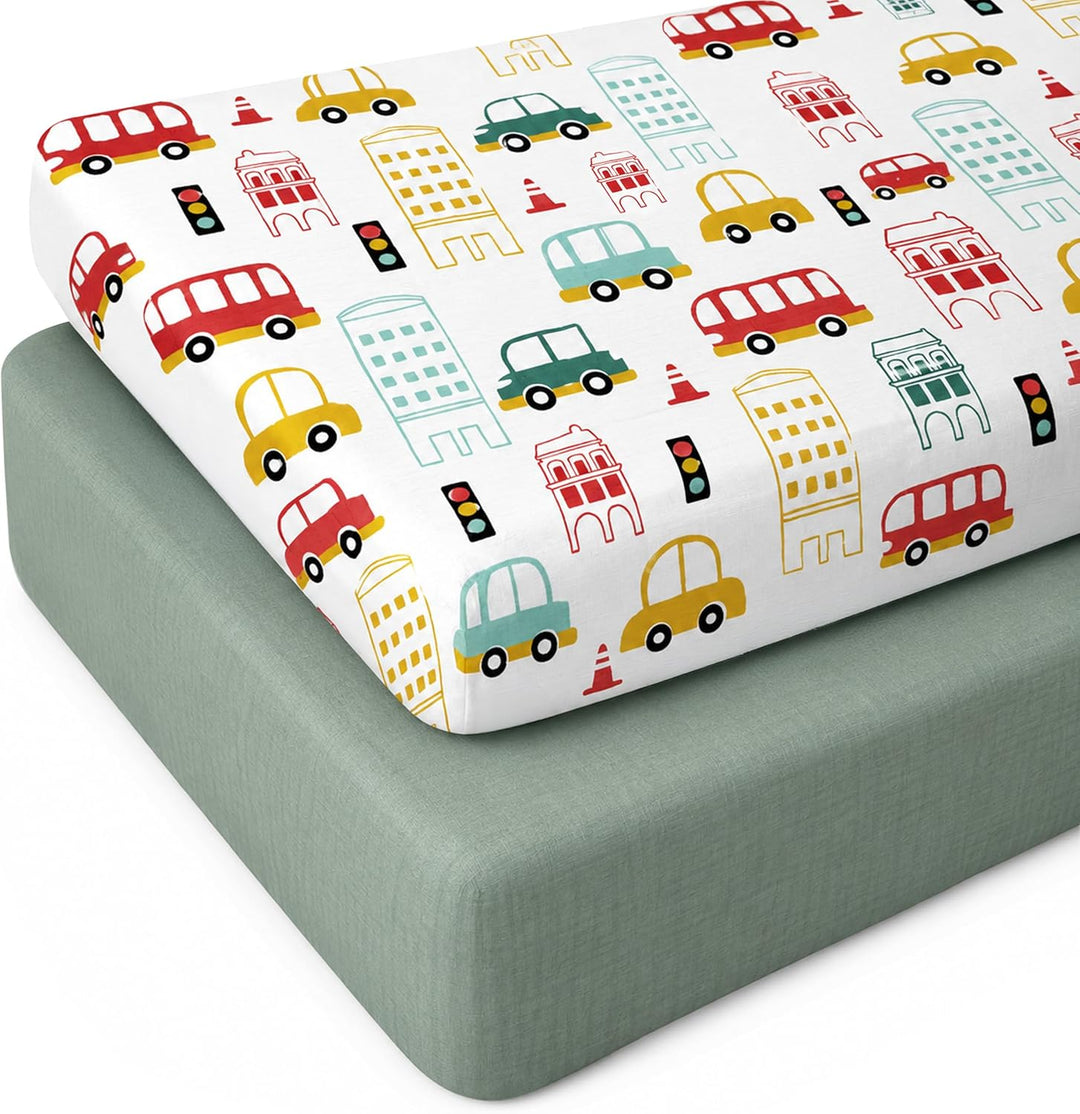 Urban Adventure – Crib Sheets