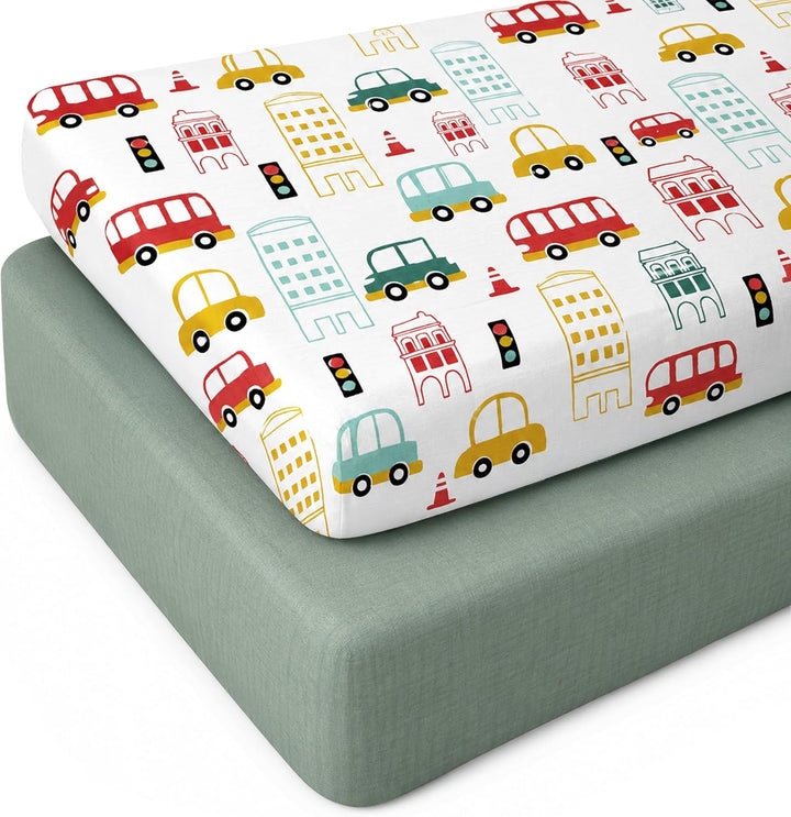 Urban Adventure – Crib Sheets