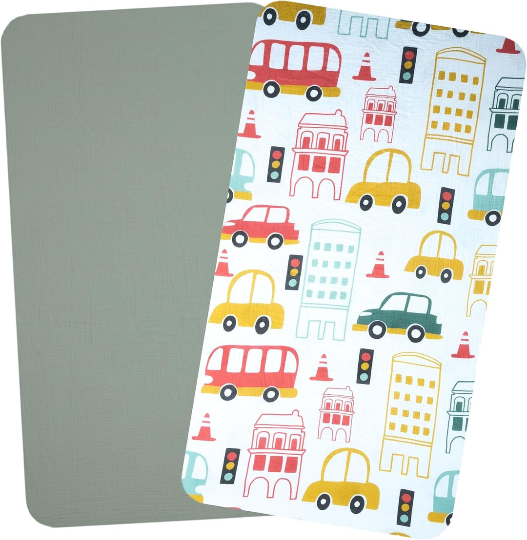 Urban Adventure – Crib Sheets