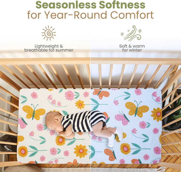 Wildflower Bloom – Crib Sheets