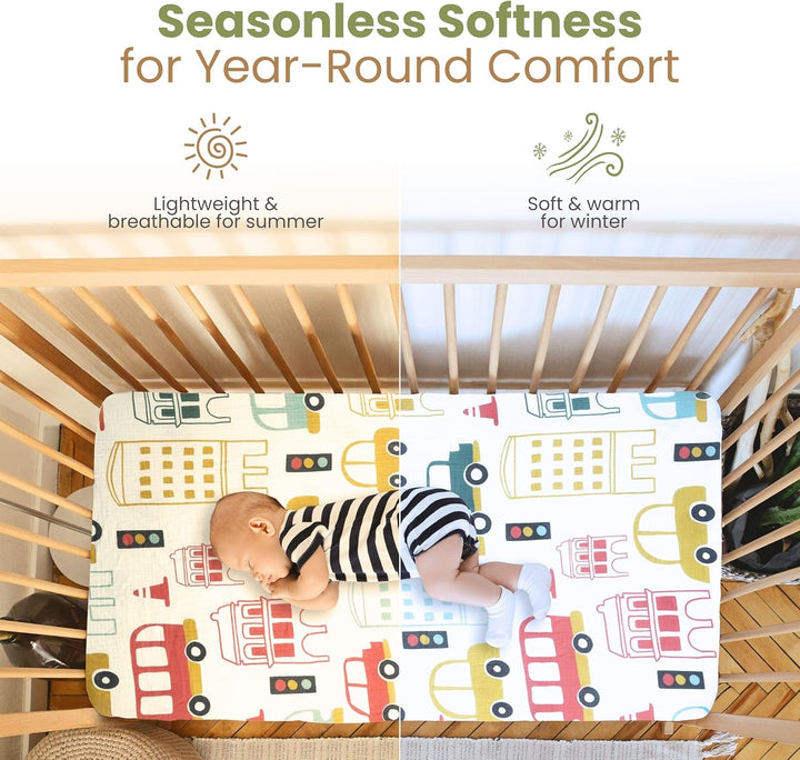 Urban Adventure – Crib Sheets