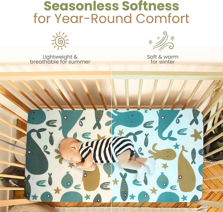 Ocean Friends – Crib Sheets