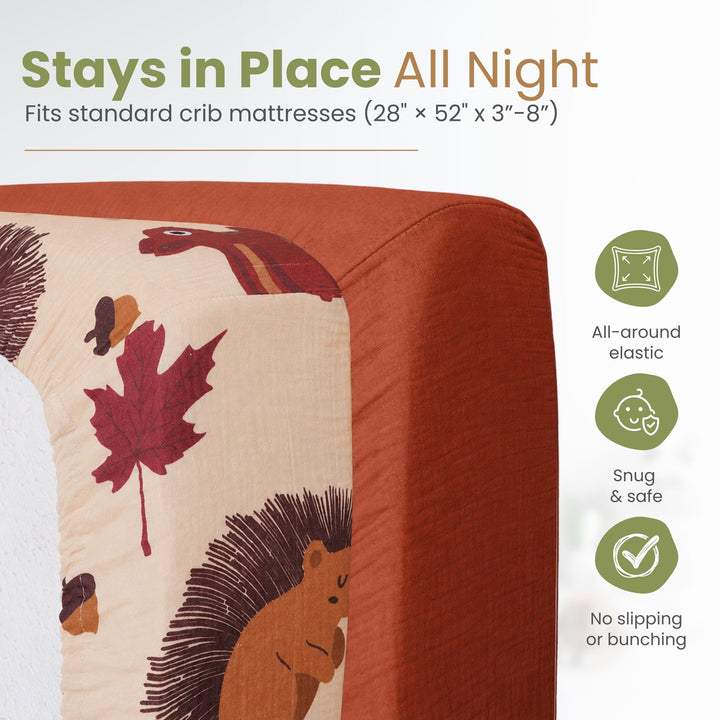 Woodland Wonders – Crib Sheets