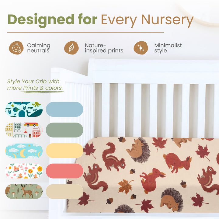 Woodland Wonders – Crib Sheets